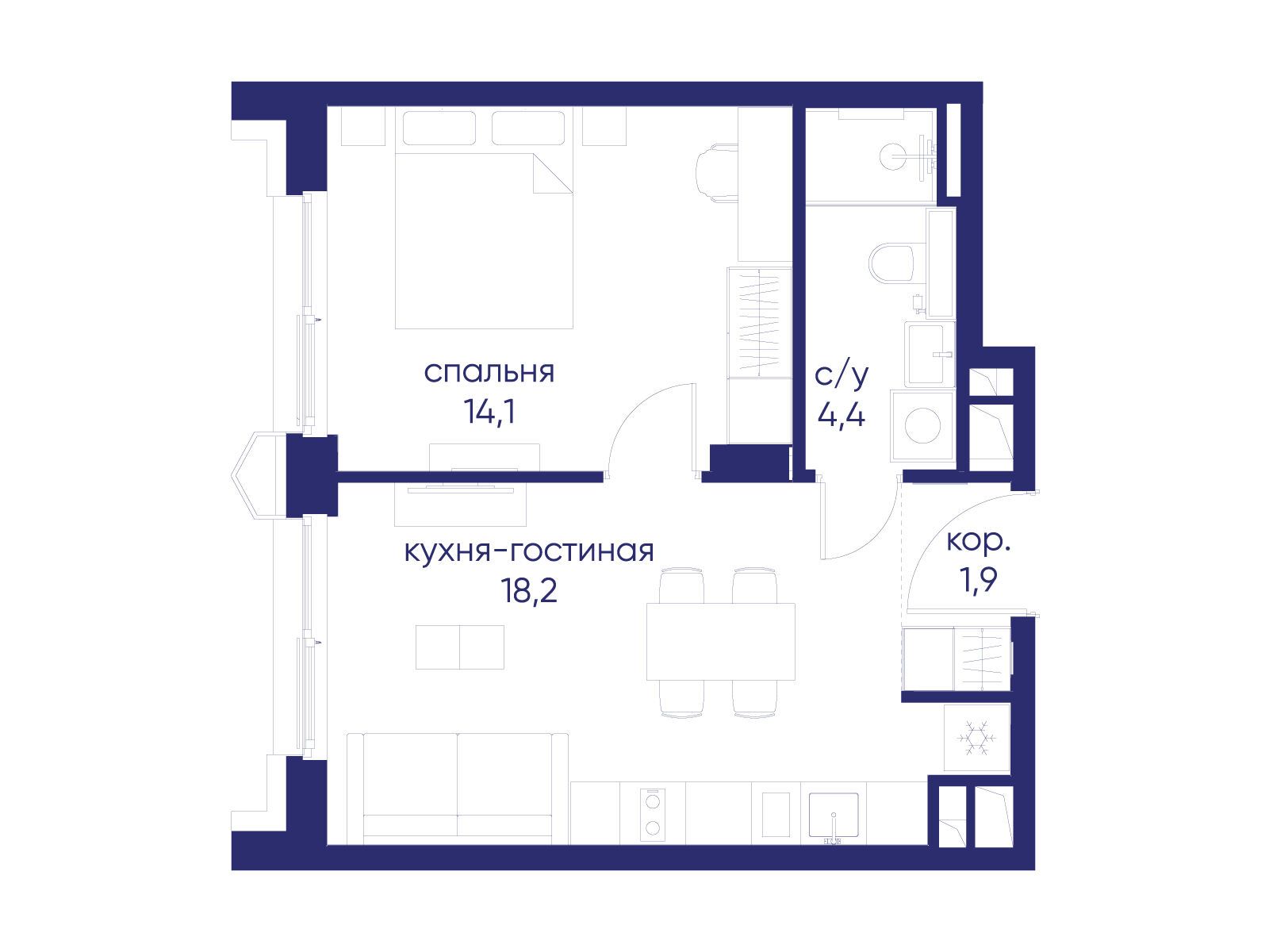 Объект по адресу Москва, ул. Нижние Мнёвники, земельный участок 62В, корпус 1 
