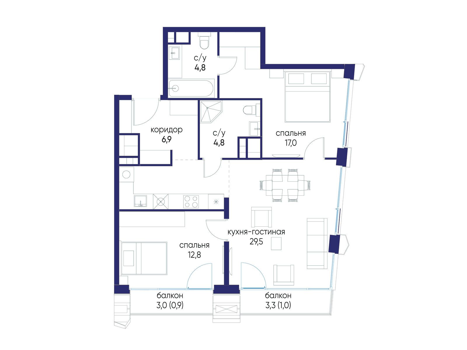 Объект по адресу Москва, ул. Нижние Мнёвники, земельный участок 62В, корпус 6 