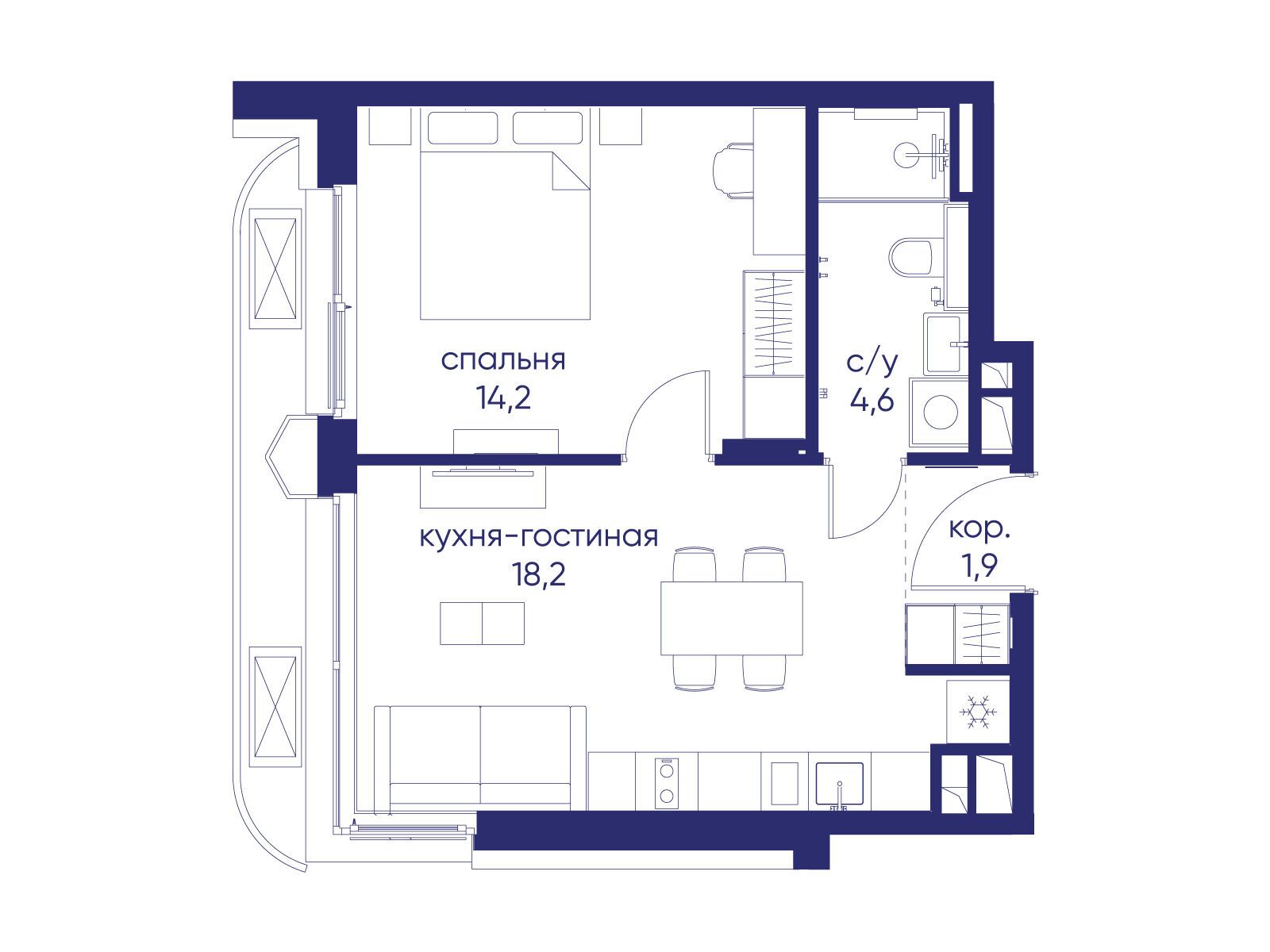 Объект по адресу Москва, ул. Нижние Мнёвники, земельный участок 62В, корпус 1 