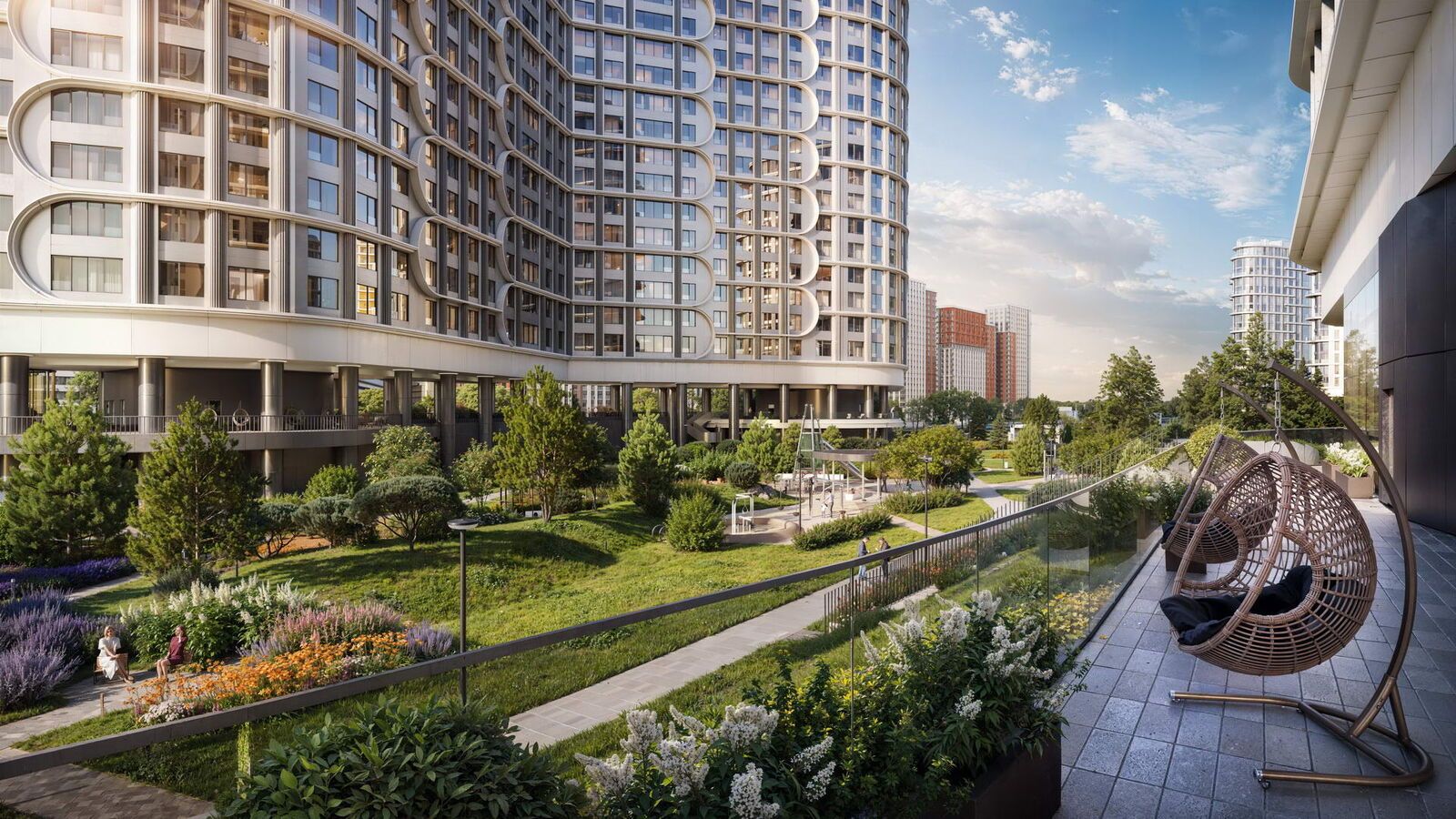 Объект по адресу Москва, улица Нижние Мнёвники, ЖК «Остров», 7-й квартал, к7 