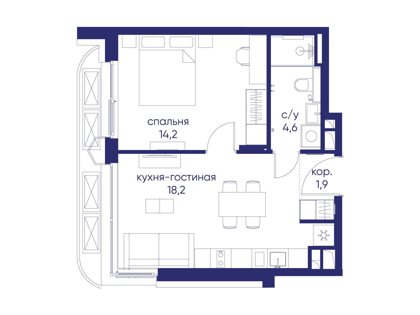 Объект по адресу Москва, ул. Нижние Мнёвники, земельный участок 62В, корпус 1 