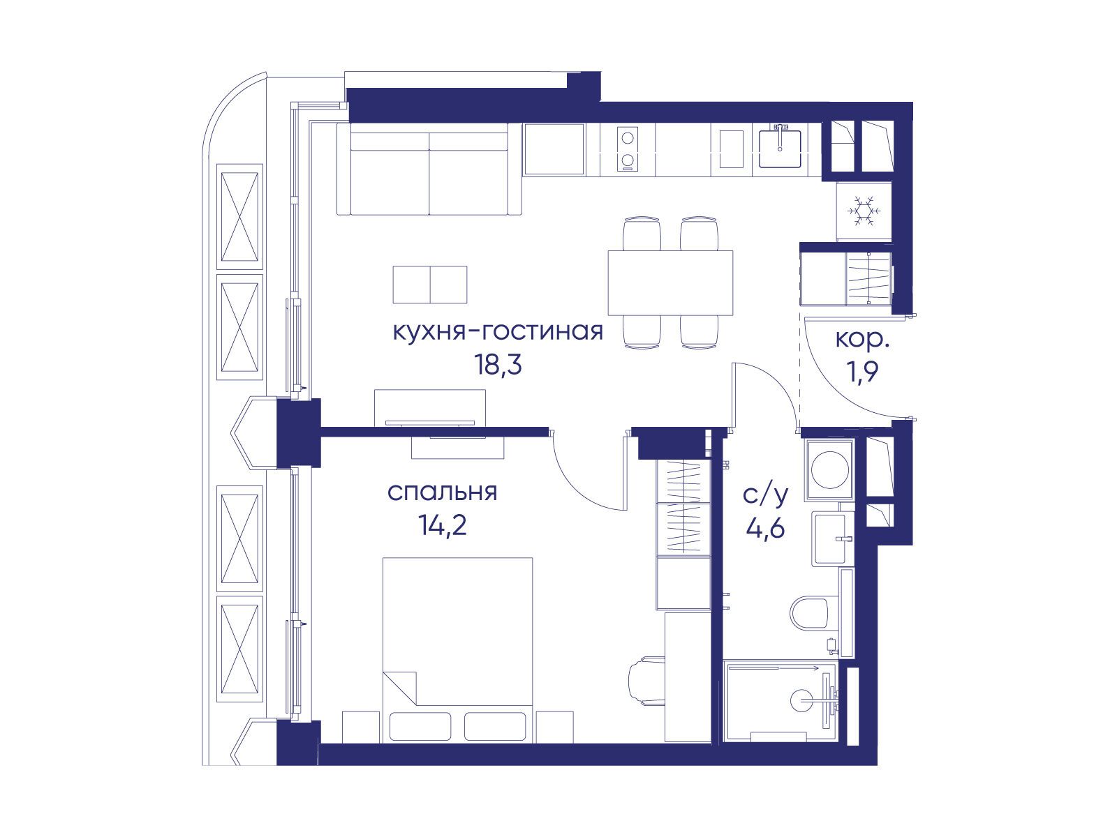 Объект по адресу Москва, ул. Нижние Мнёвники, земельный участок 62В, корпус 1 