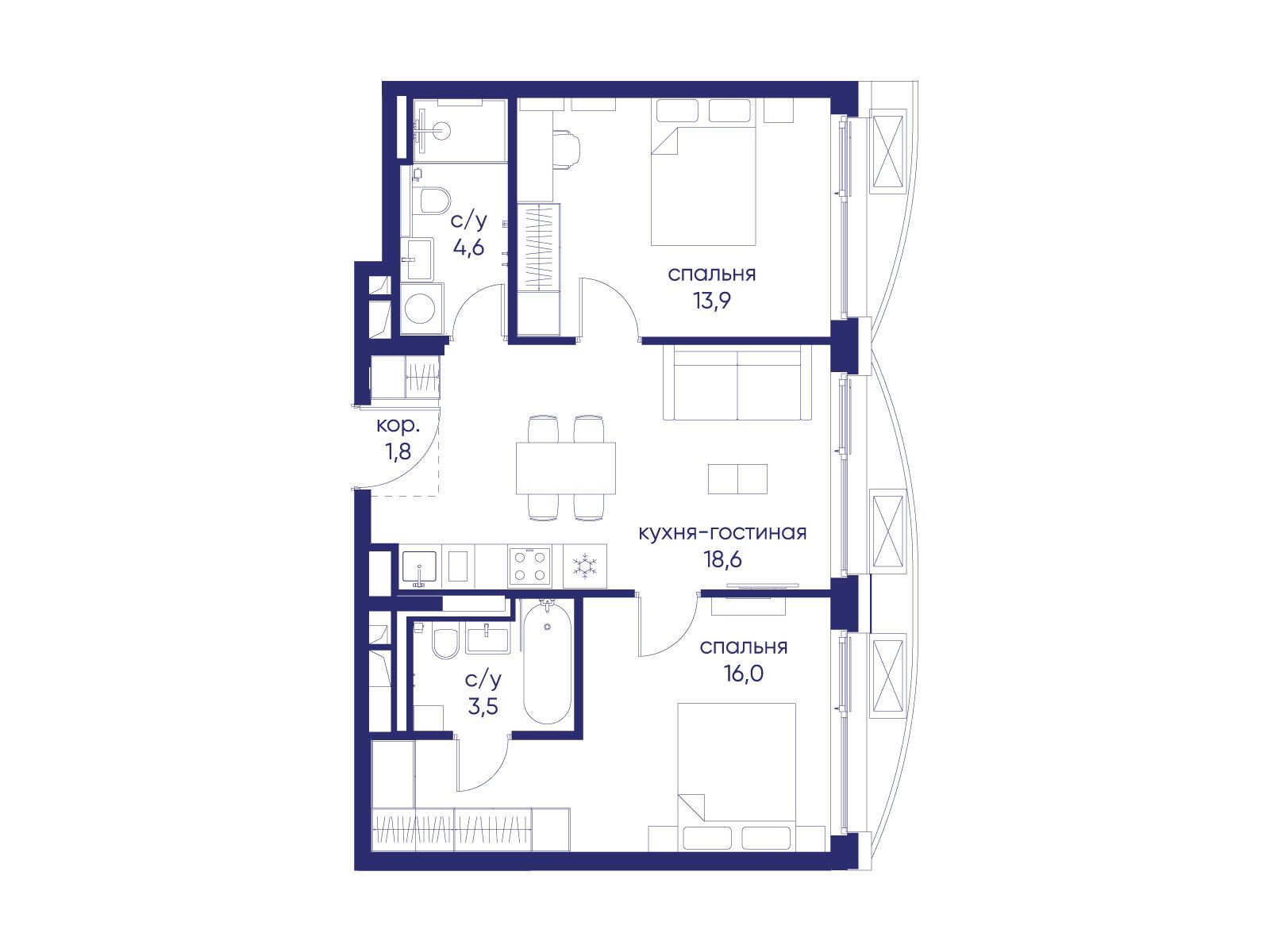 Объект по адресу Москва, ул. Нижние Мнёвники, земельный участок 62В, корпус 1 
