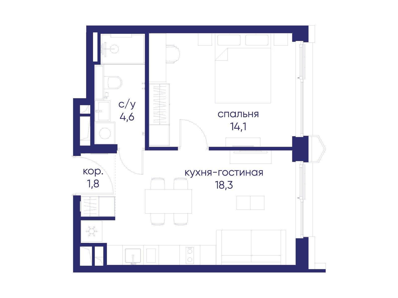 Объект по адресу Москва, ул. Нижние Мнёвники, земельный участок 62В, корпус 1 