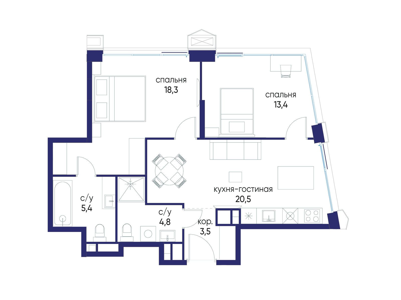 Объект по адресу Москва, ул. Нижние Мнёвники, земельный участок 62В, корпус 6 