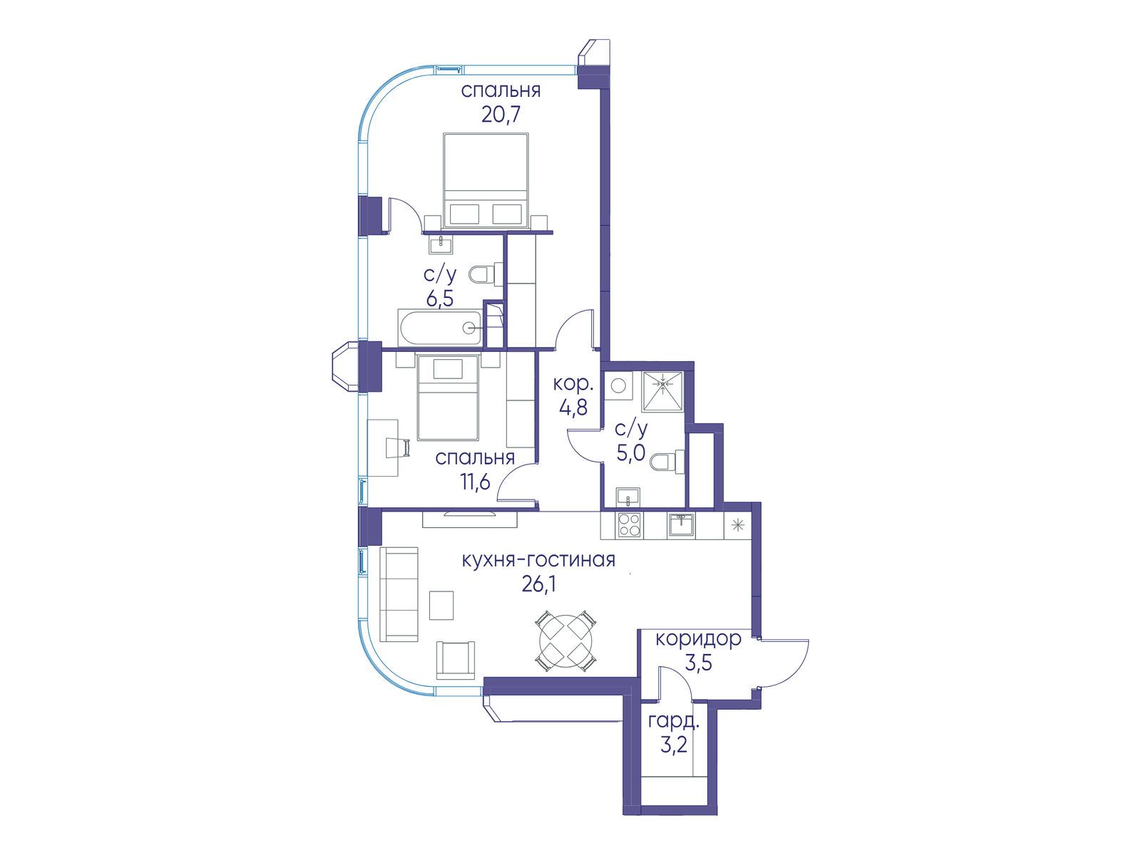 Объект по адресу Москва, улица Нижние Мнёвники 