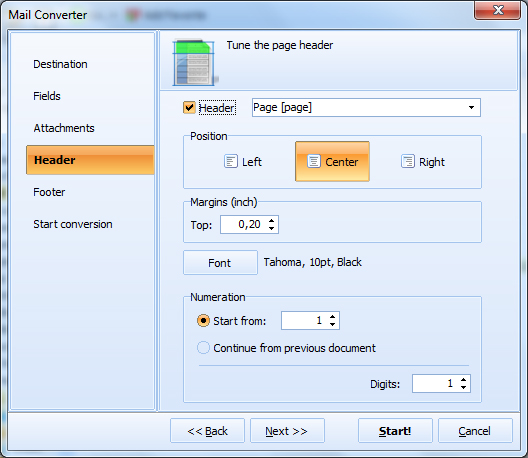 Total Mail Converter Pro характеристики