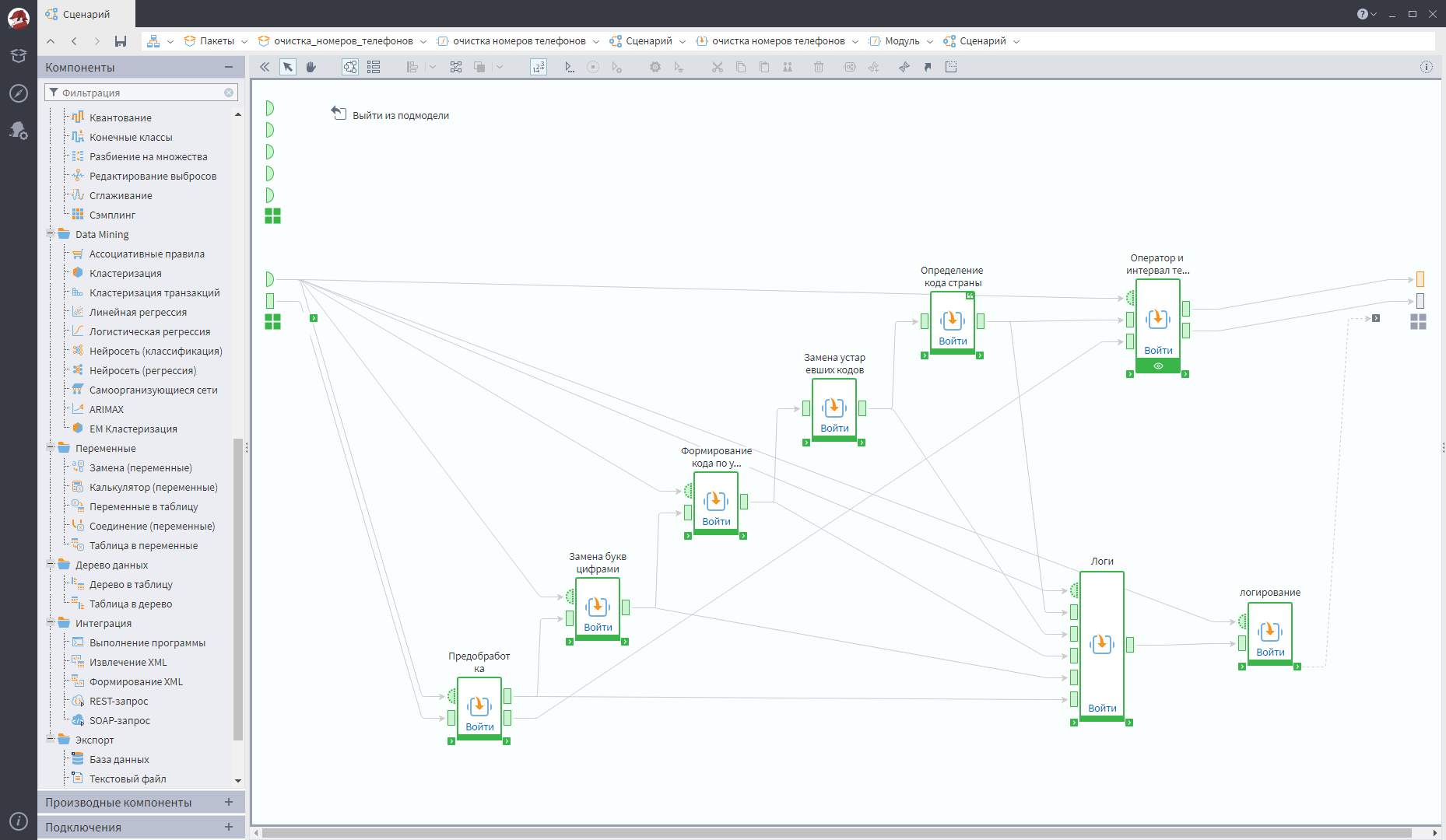 Loginom Data Quality