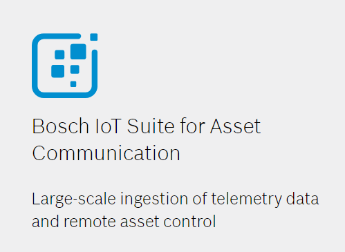 Bosch IoT Suite ПО