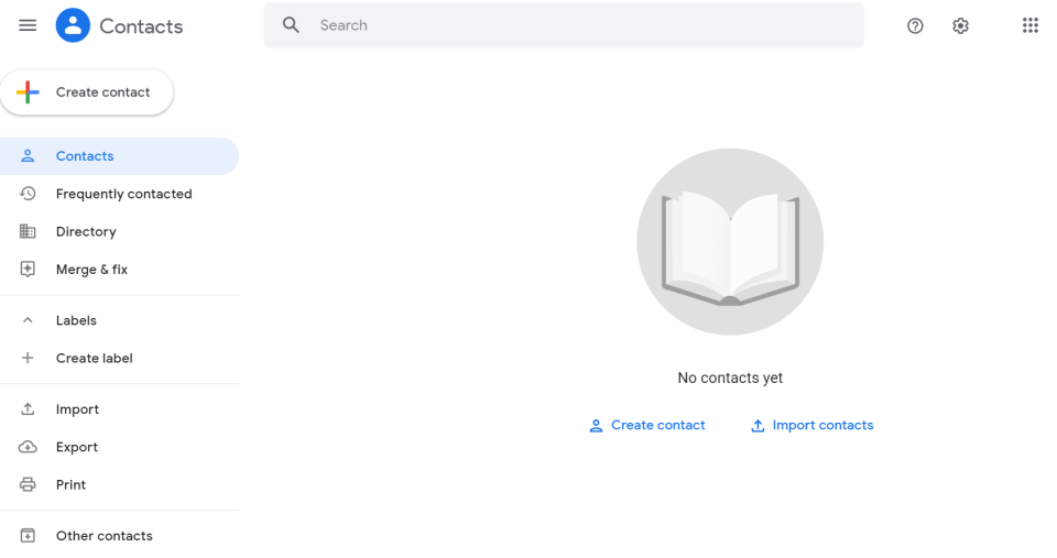 Google Contacts программа