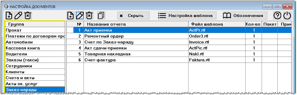 PSoft: Автосервис характеристики