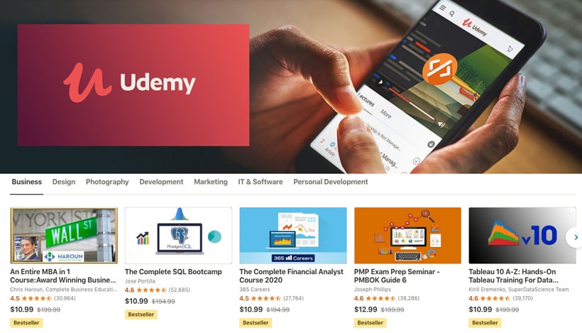 Udemy программа
