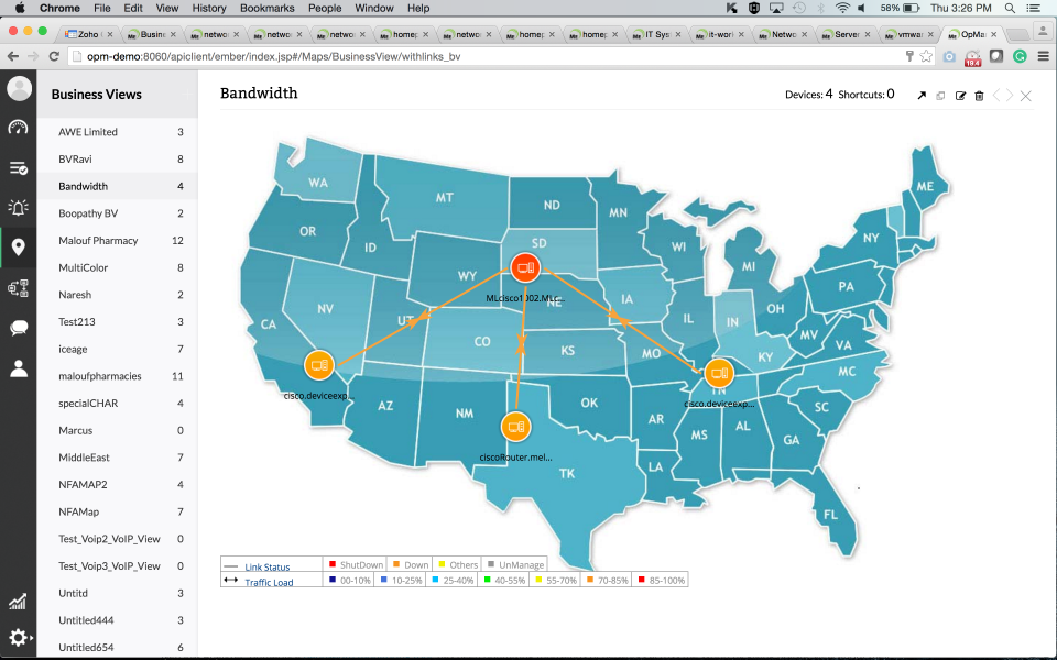 ManageEngine OpManager ПО