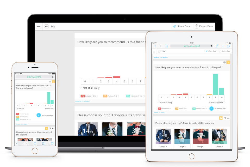 SurveyLegend сравнение
