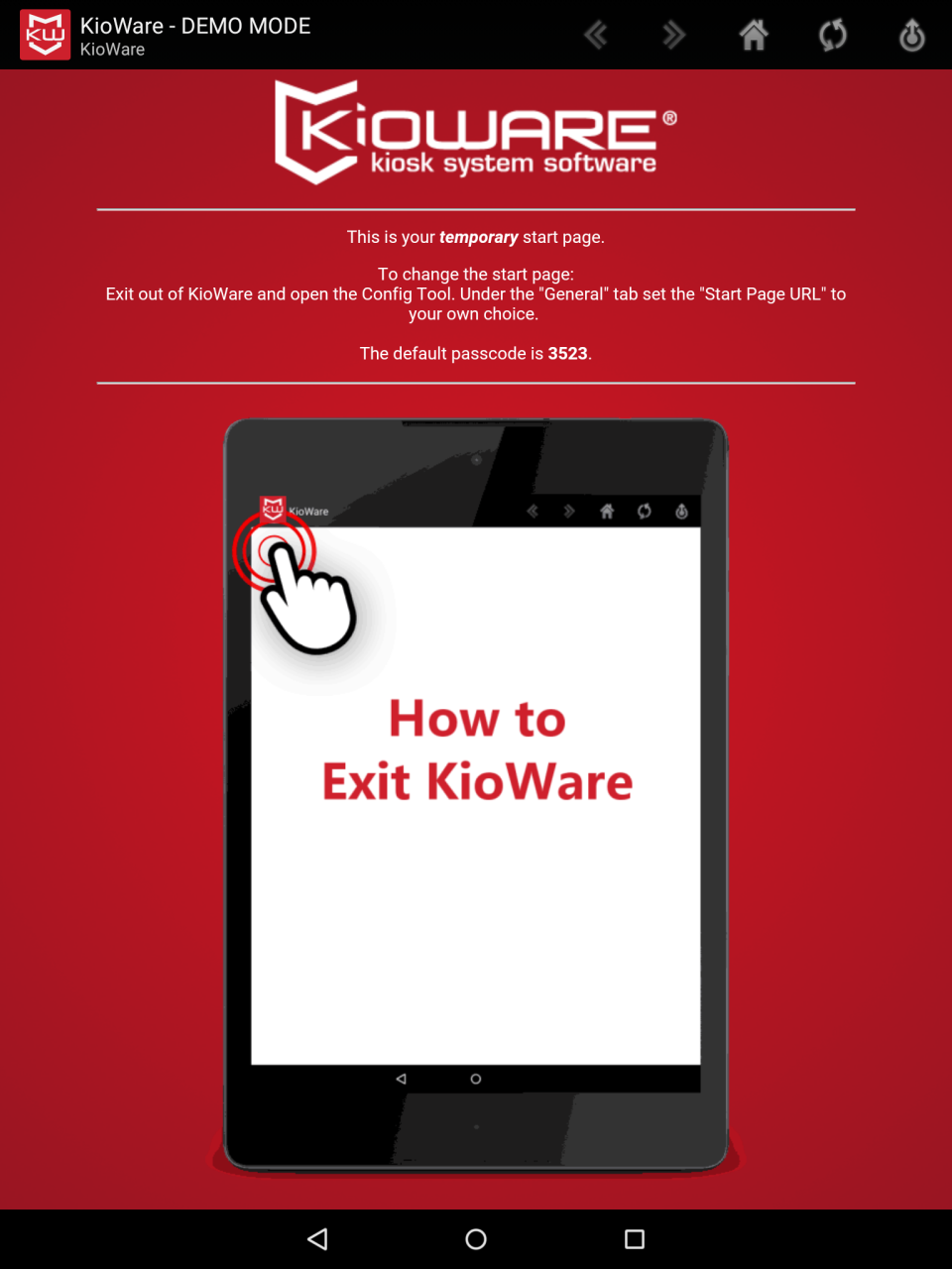 KioWare характеристики