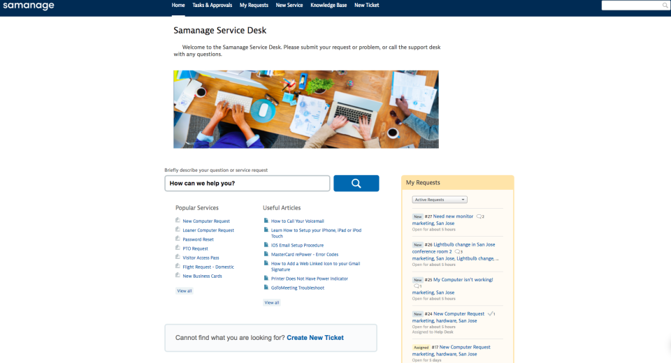 SolarWinds Service Desk