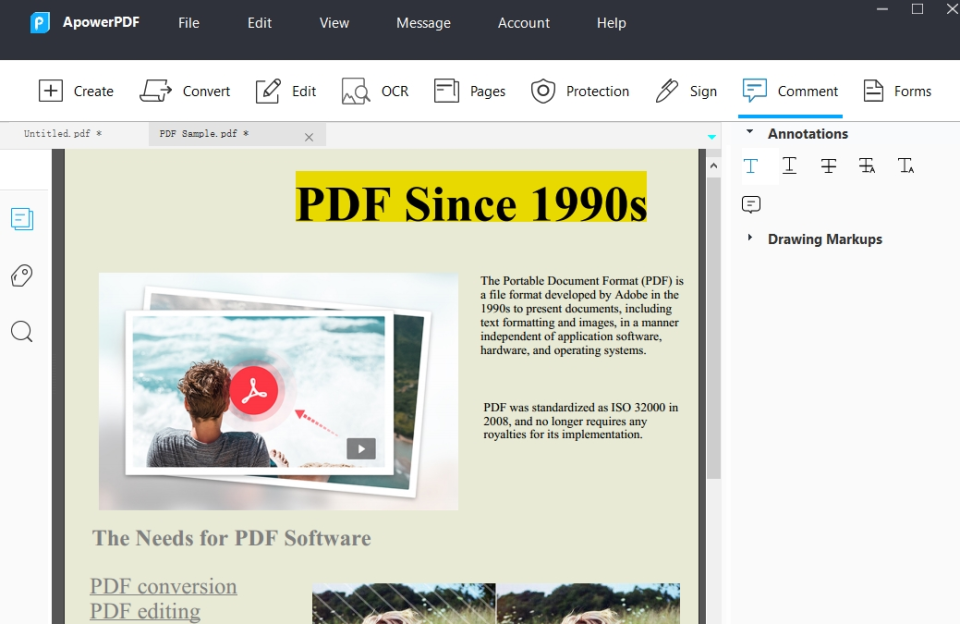 ApowerPDF сравнение