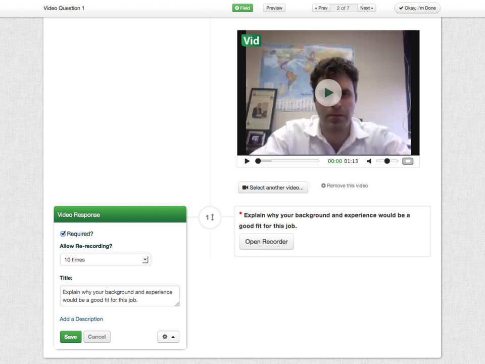 VidCruiter сравнение