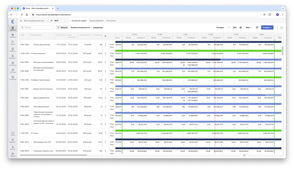 Экзон.ИСР программа