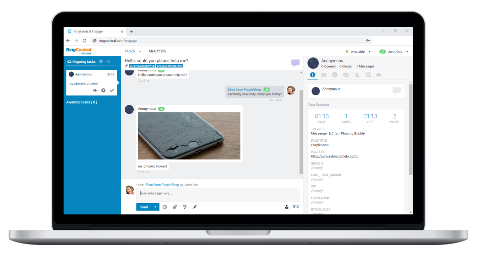 RingCentral Engage Digital