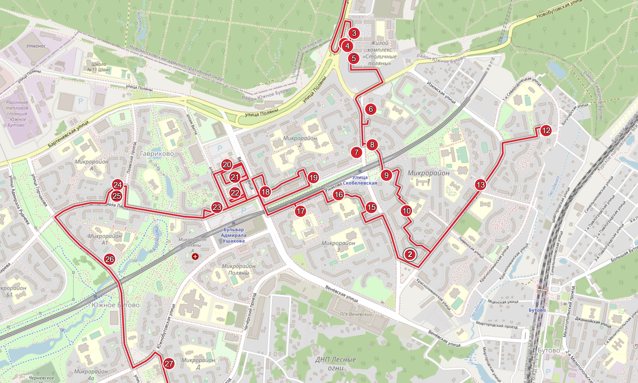 Адвантум. Маршрутизация