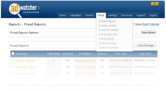 AdWatcher подбор