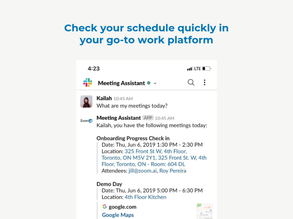 Zoom.ai Meeting Assistant