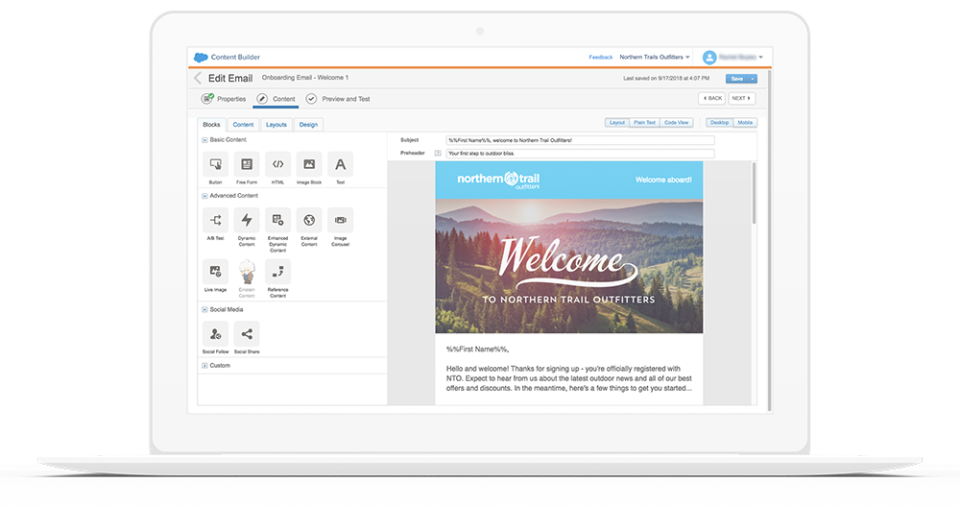 Salesforce Marketing Cloud