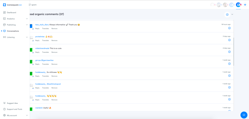Iconosquare сравнение