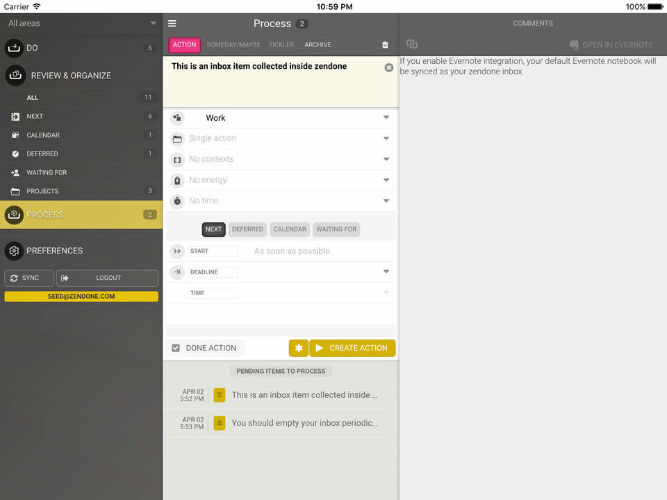 Zendone подбор