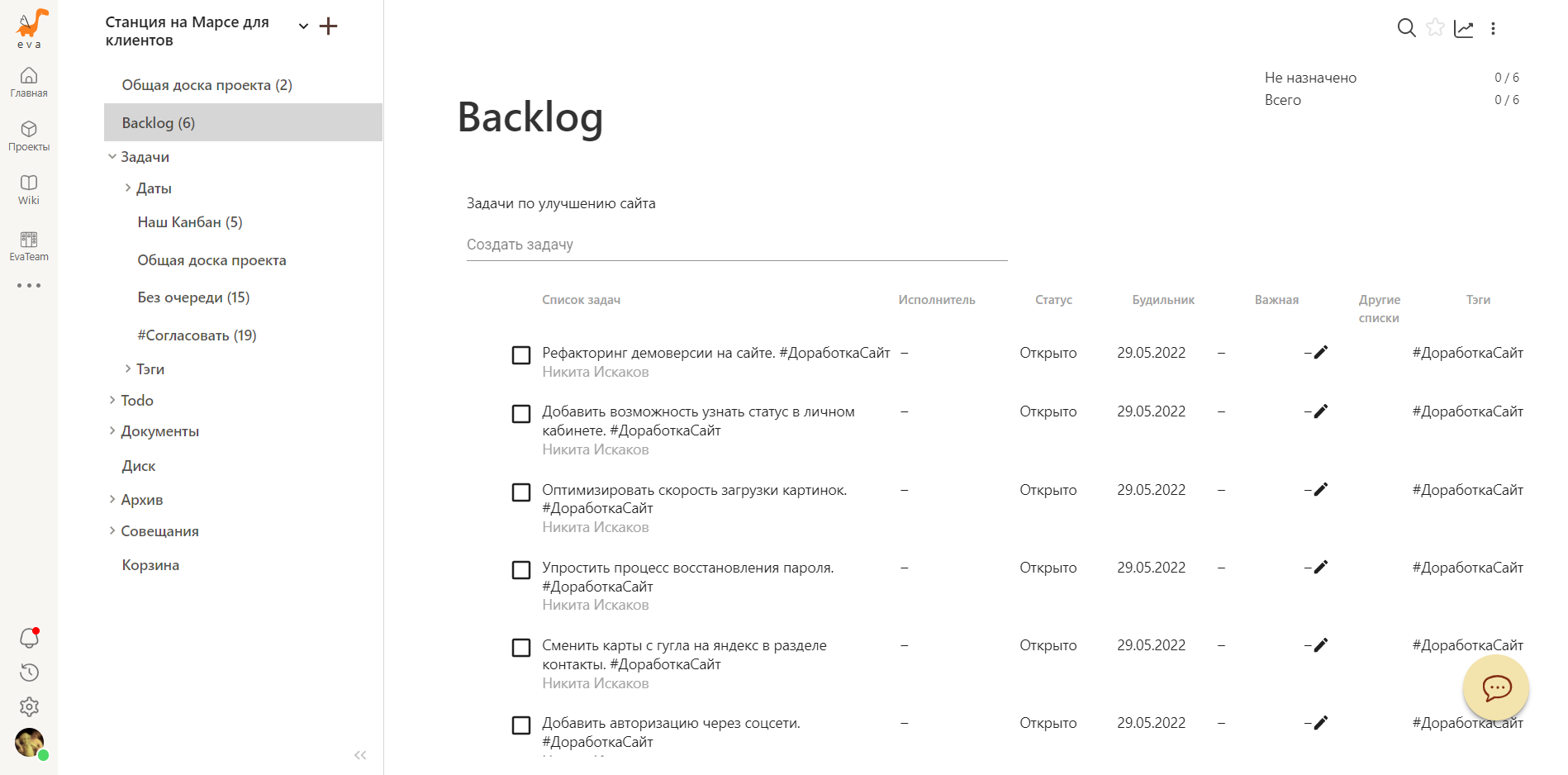 EvaAgile сравнение