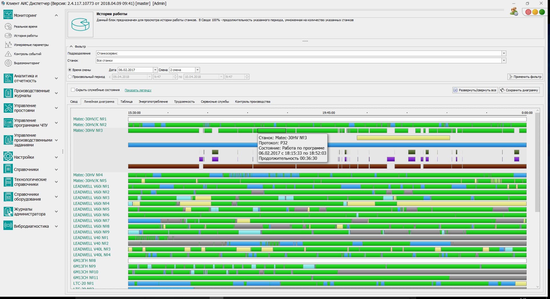 ДИСПЕТЧЕР программа