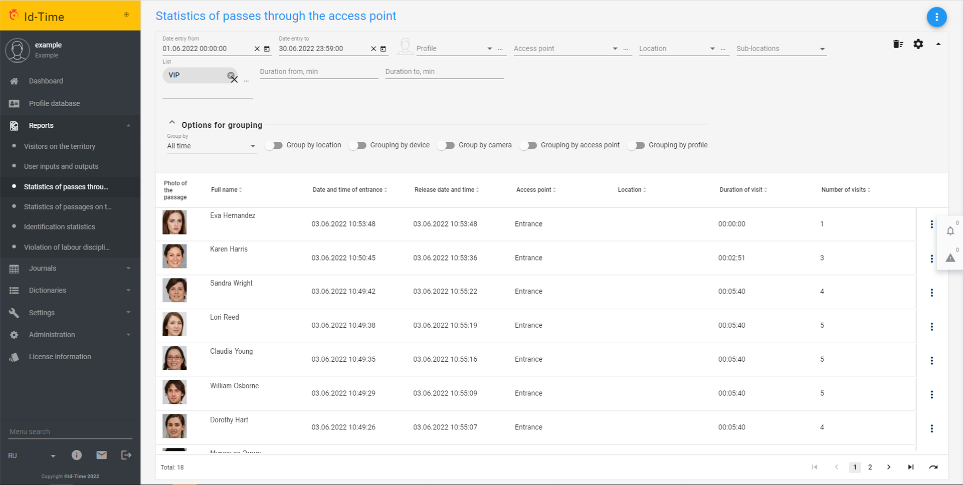 Id-Time программа