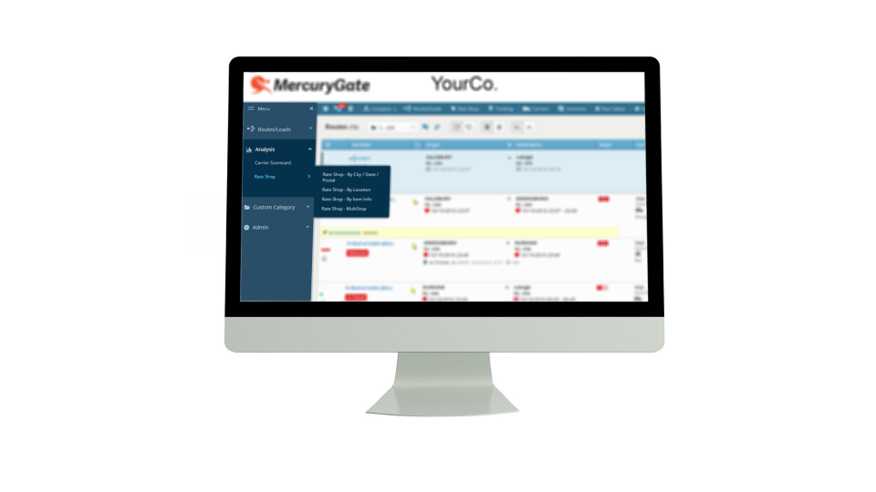 MercuryGate TMS подбор