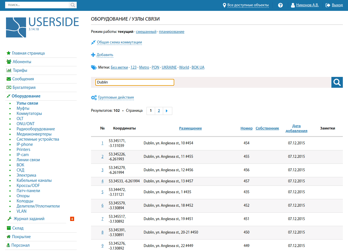 UserSide программа