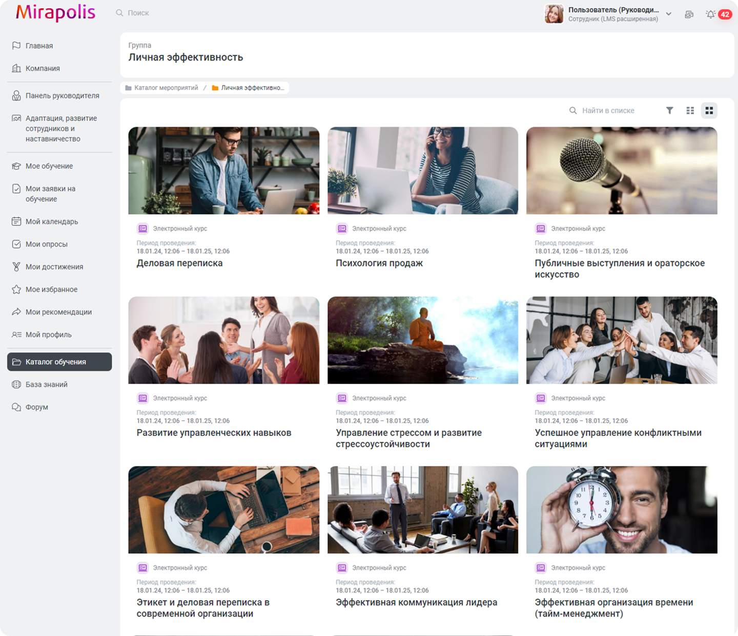 Mirapolis LMS сравнение