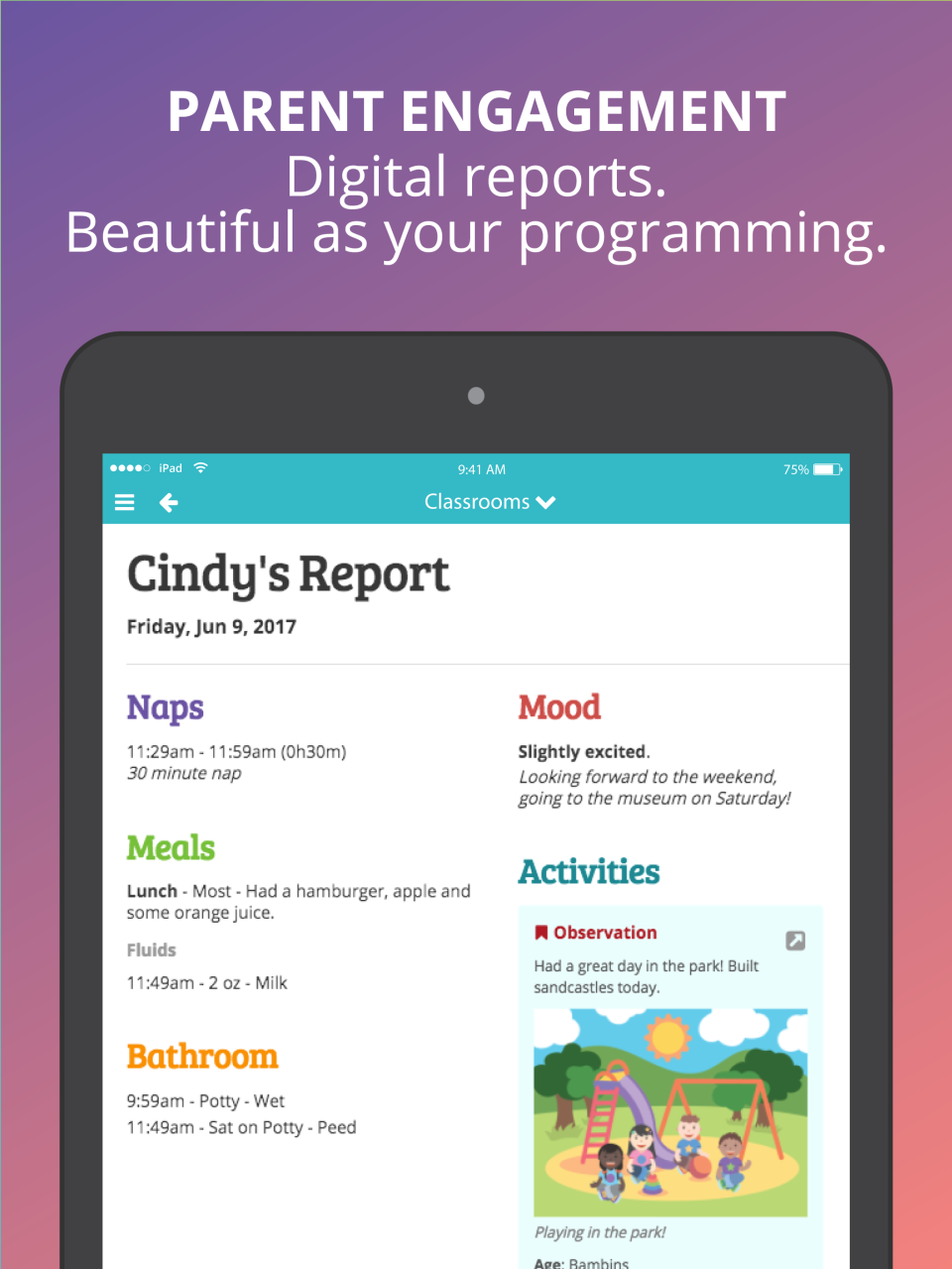 HiMama Preschool & Child Care App