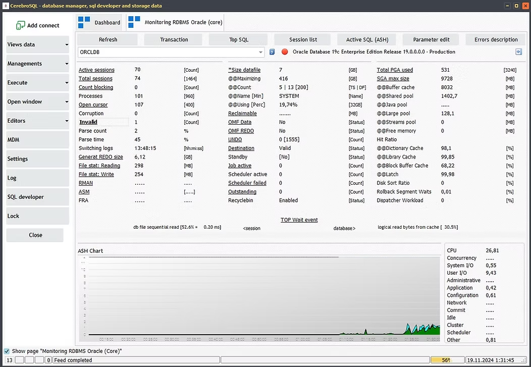 CerebroSQL программа