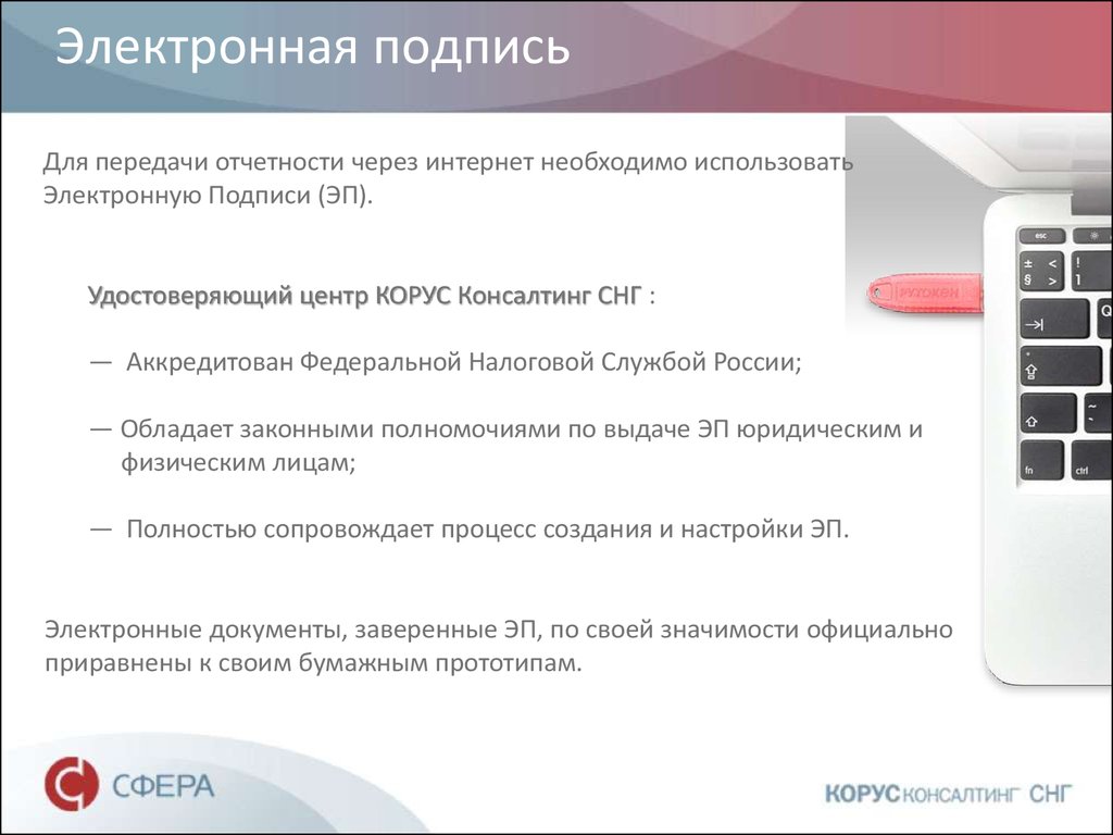 Электронная отчётность СФЕРА