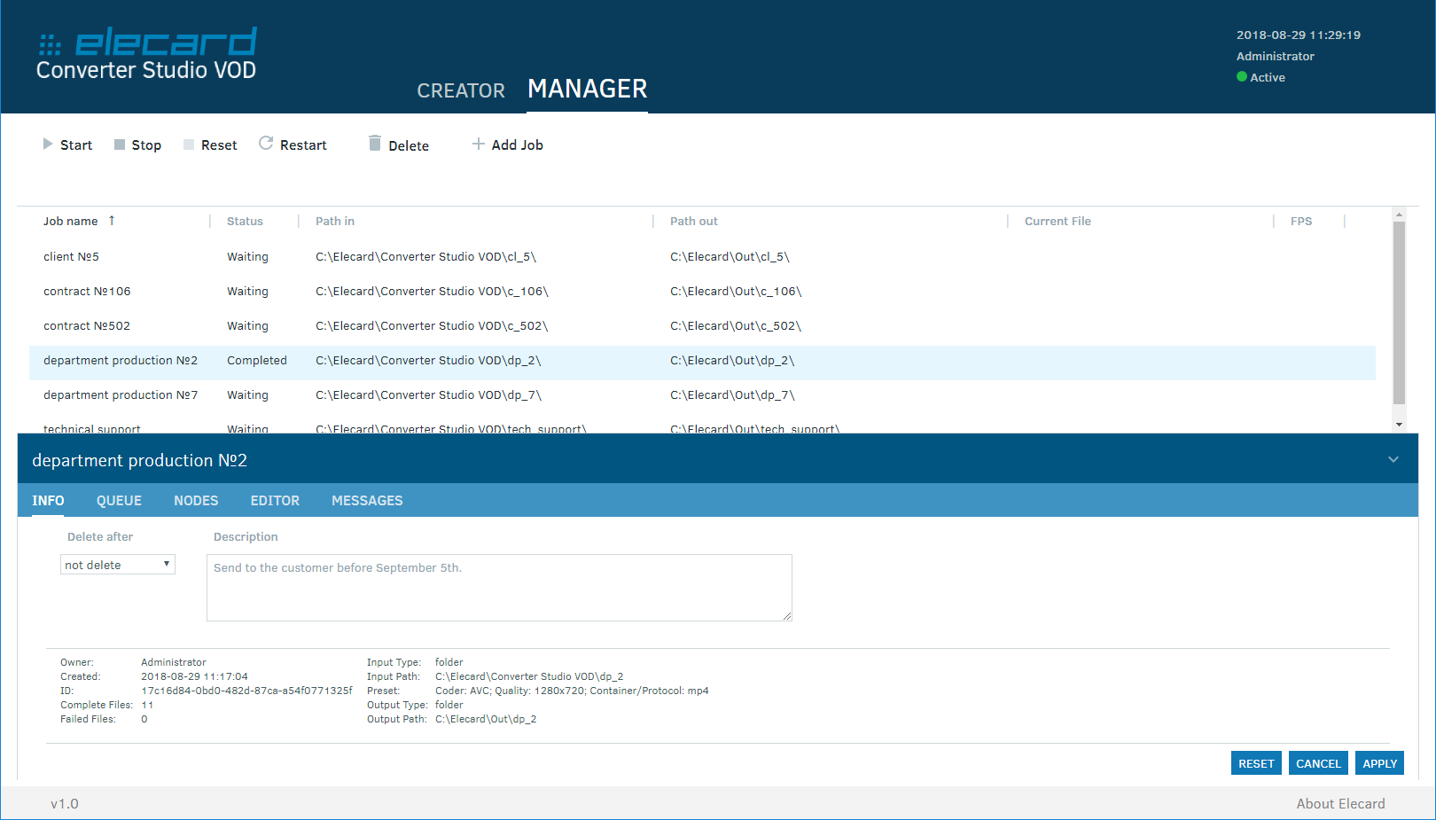 Converter Studio VOD подбор