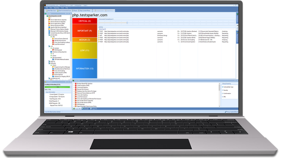 Netsparker Security Scanner