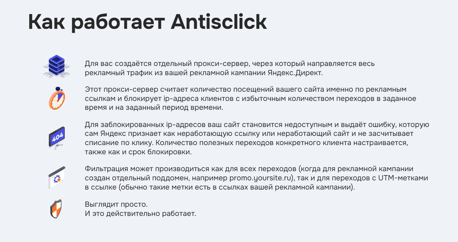 Antisclick