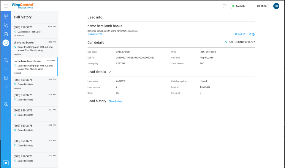 RingCentral Engage Voice подбор
