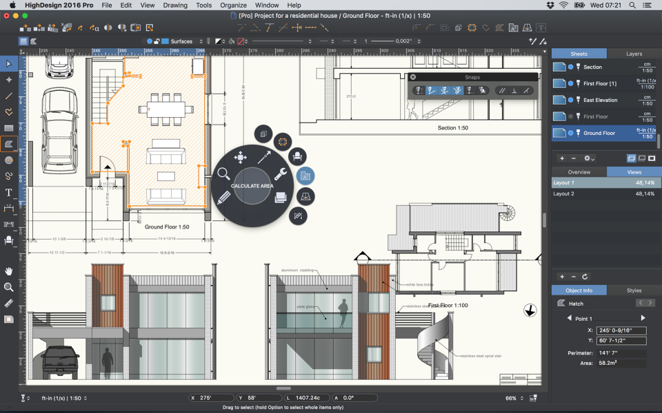 HighDesign характеристики