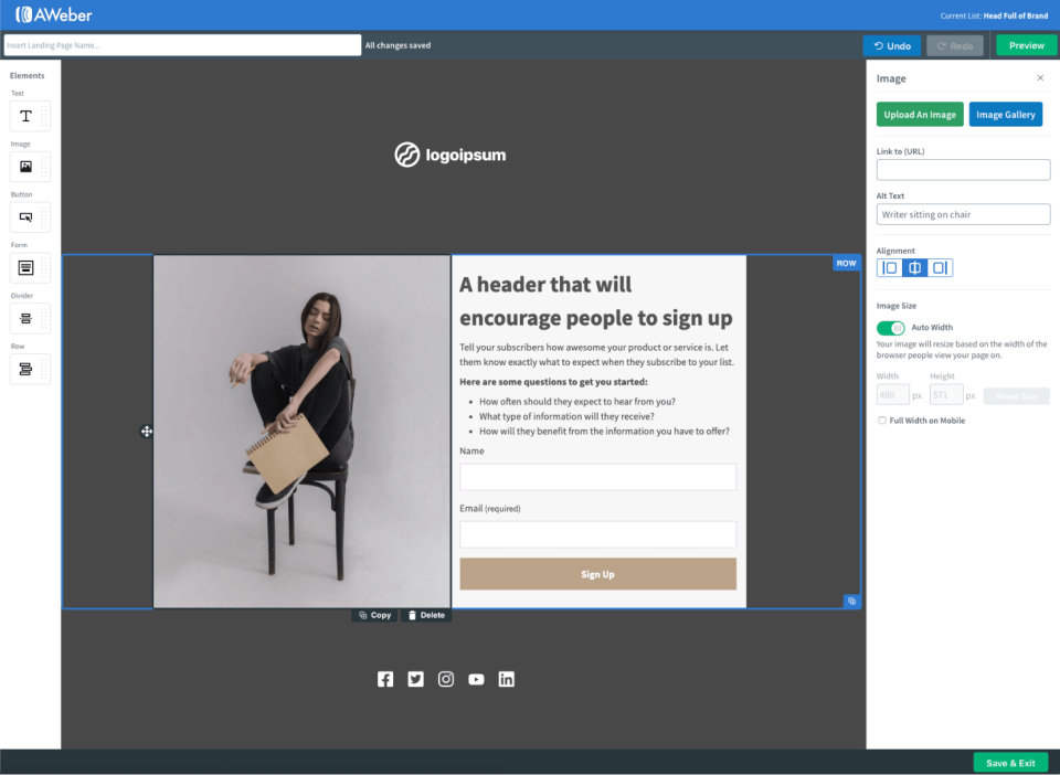 AWeber Email Marketing