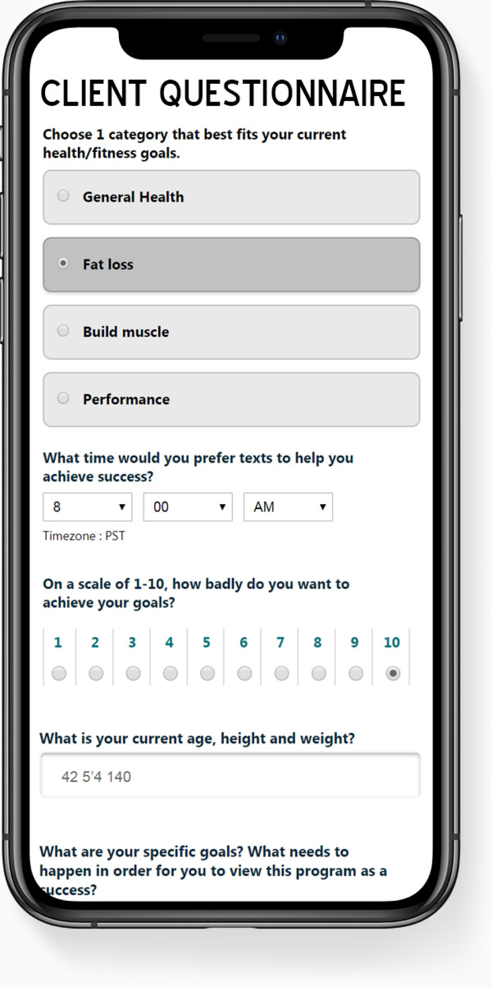 Off Day Trainer подбор