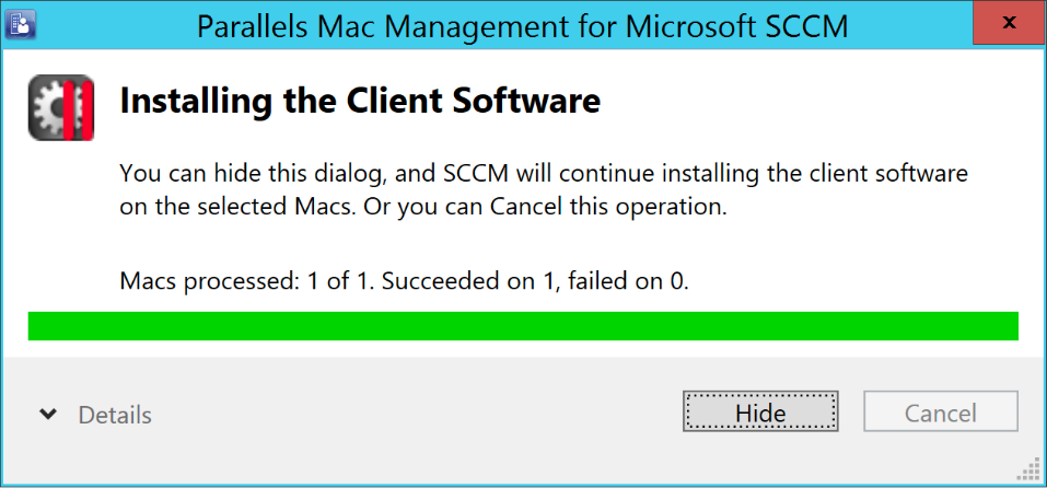 Parallels Mac Management