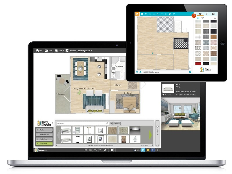 RoomSketcher App программа