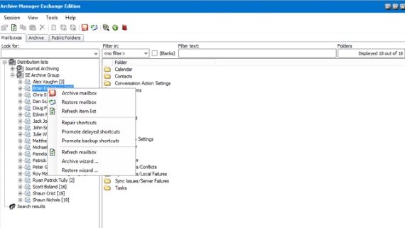 Metalogix Archive Manager программа