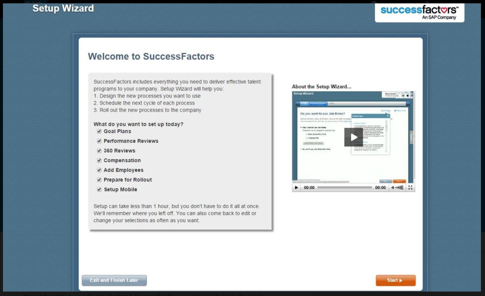 SAP SuccessFactors HCM Suite